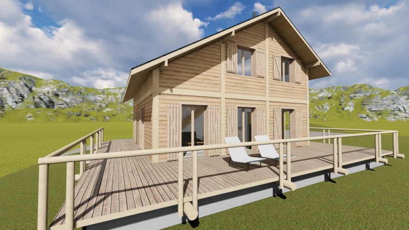 2017 PROJET AUTOCONSTRUCTION A DOUCY EN BAUGES (73)